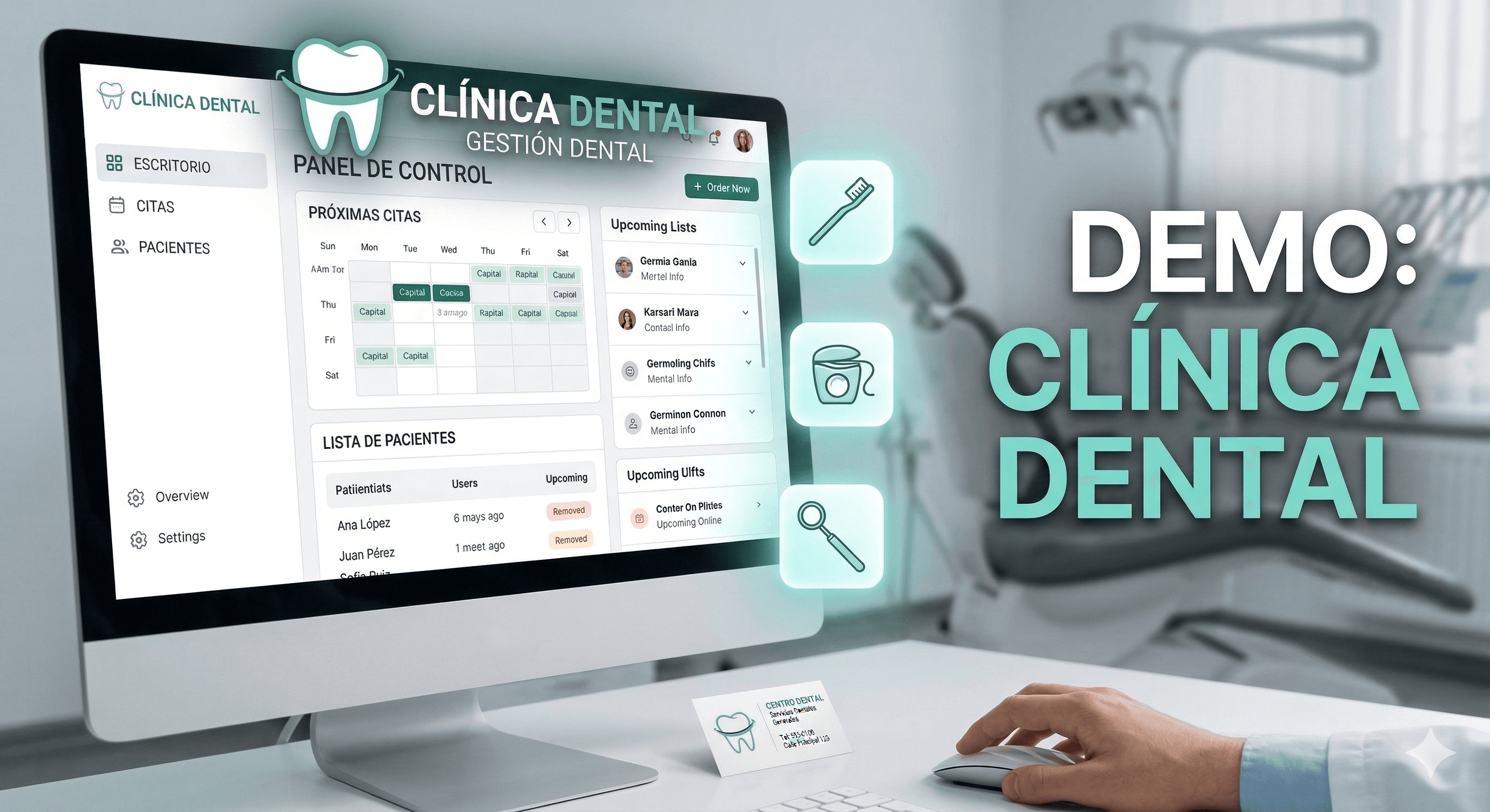 Vista previa de Clínica Dental